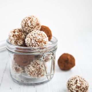 Coconut Chocolate Energy Balls