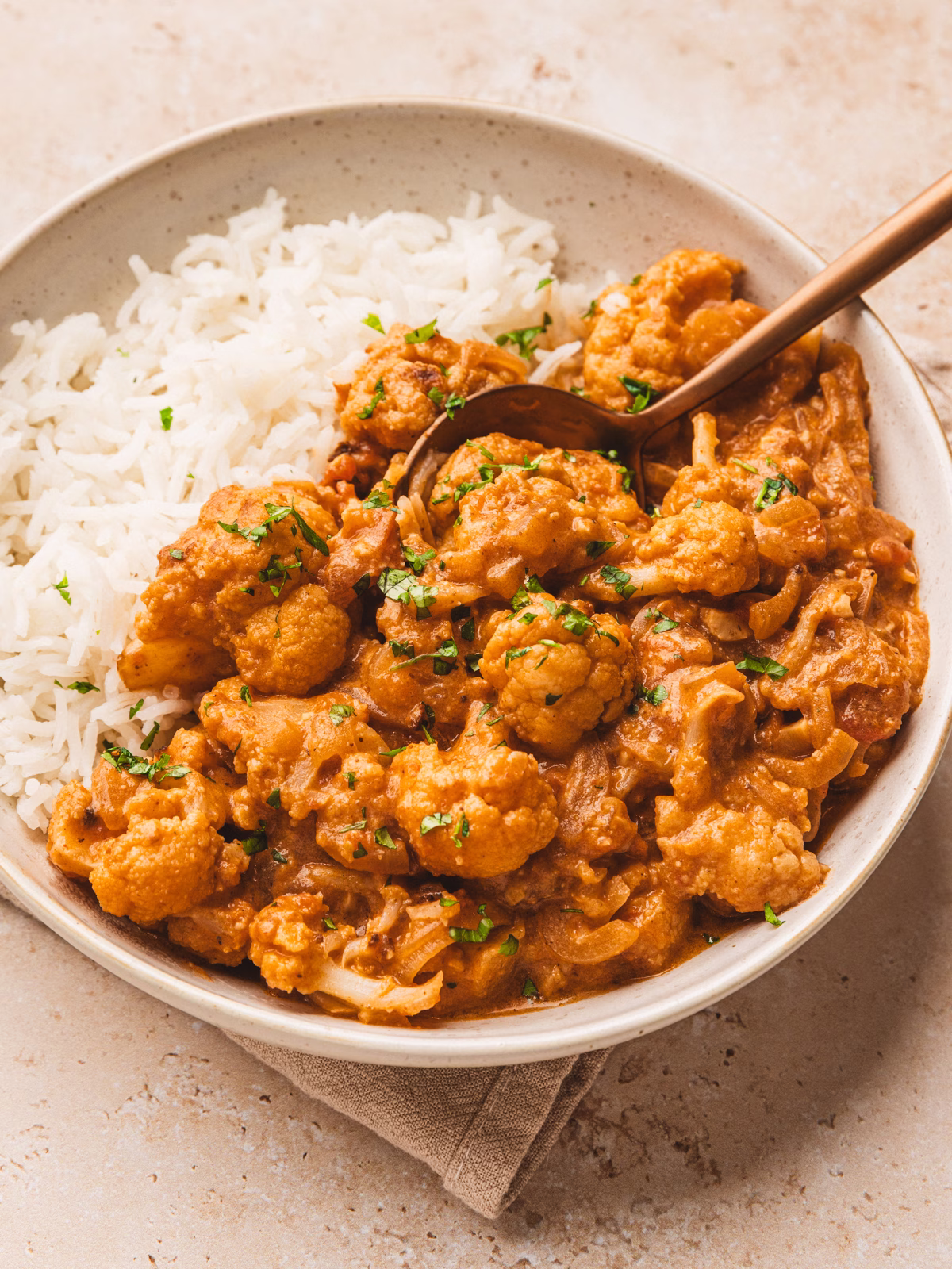 Vegan Cauliflower Tikka Masala