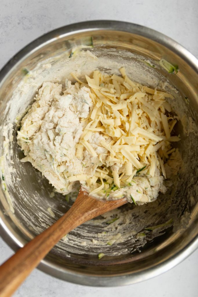 Zucchini Cheddar Scones Step 4