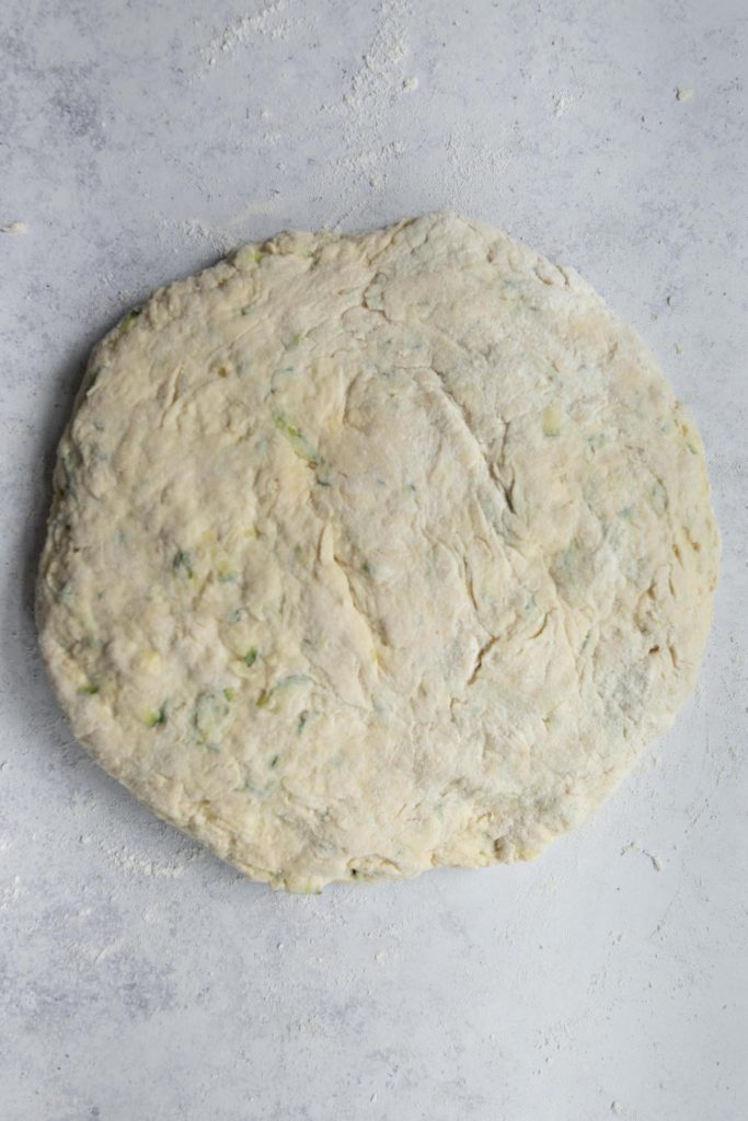 Zucchini Cheddar Scones Step 5