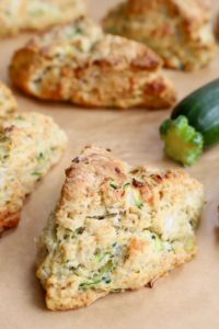 Zucchini Cheddar Scones