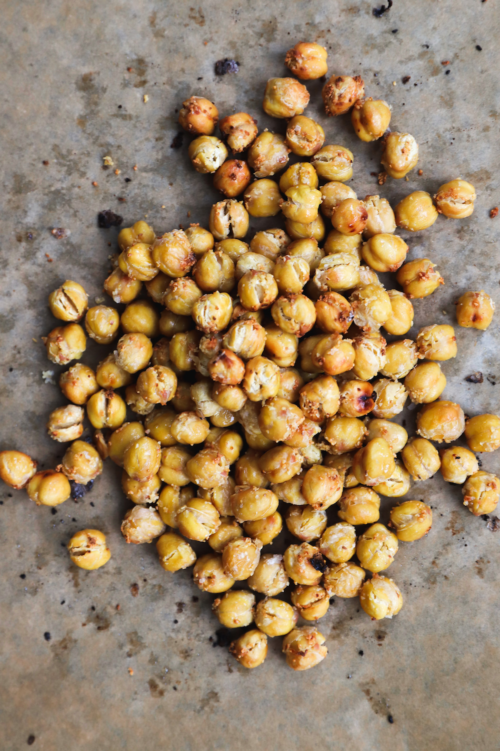 Garlic Roasted Chickpeas