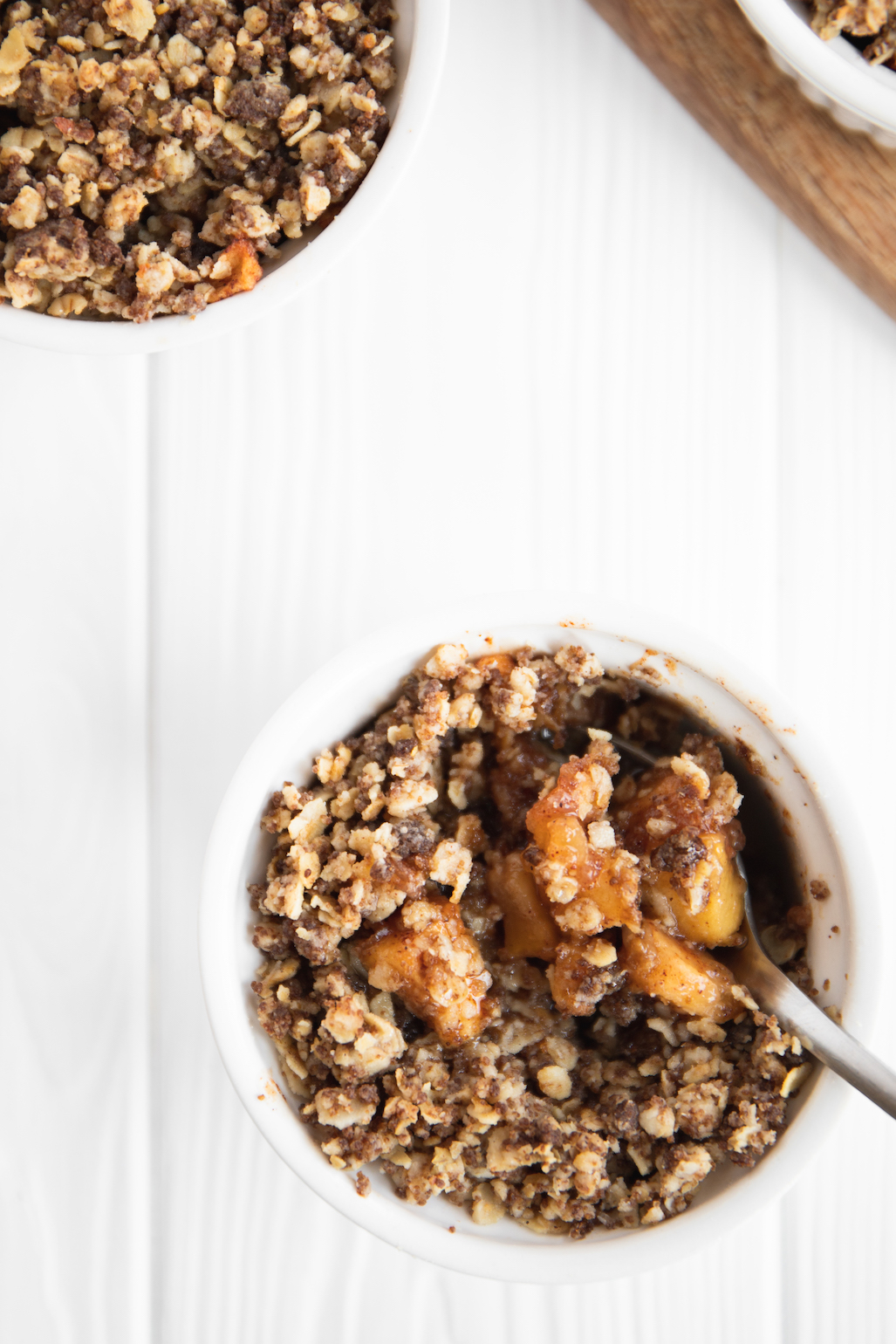 Healthy Breakfast Apple Crisp