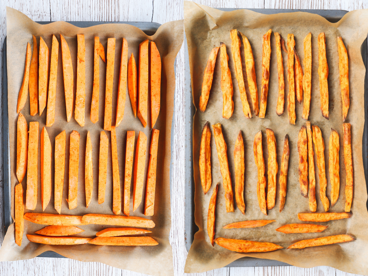 Oven Baked Sweet Potato Fries