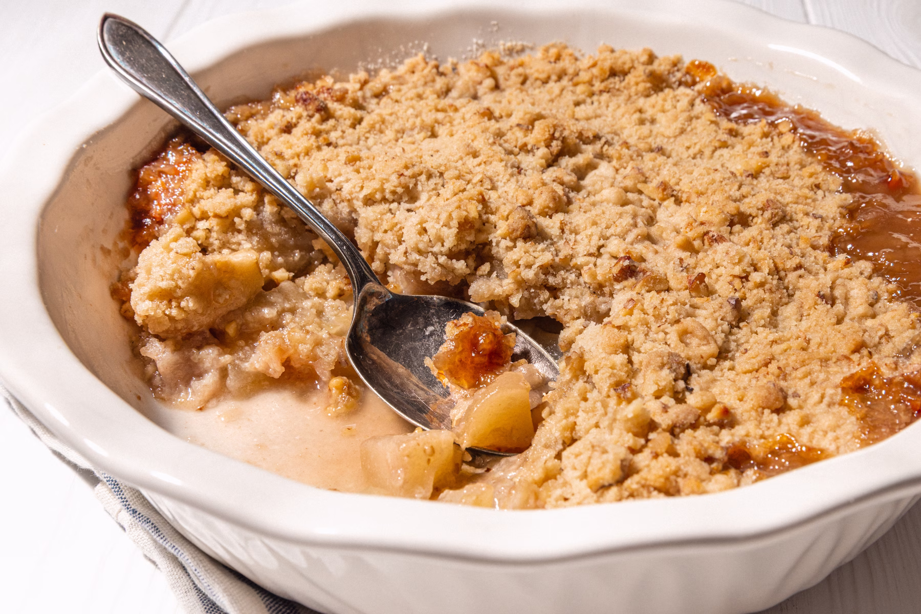 Vegan Apple and Pear Crumble