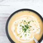 Vegan Cream of Cauliflower Soup