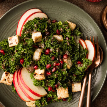 Winter Salad with Pomegranate