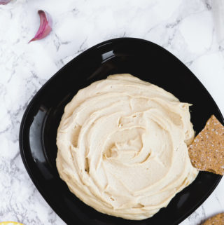 Easy Hummus Recipe that makes the creamiest hummus in under 30 minutes