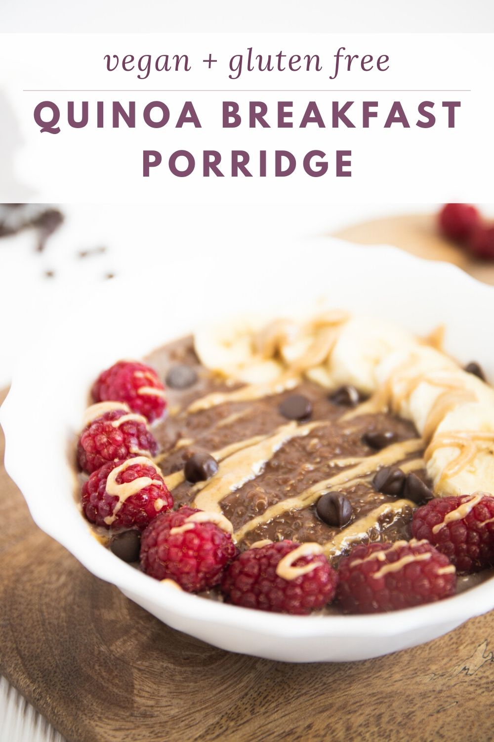 Quinoa Breakfast Porridge - Spoonful of Kindness