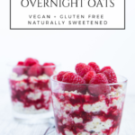 raspberry overnight oats