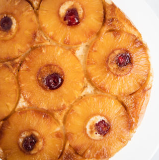 Vegan Pineapple Upside Down Cake