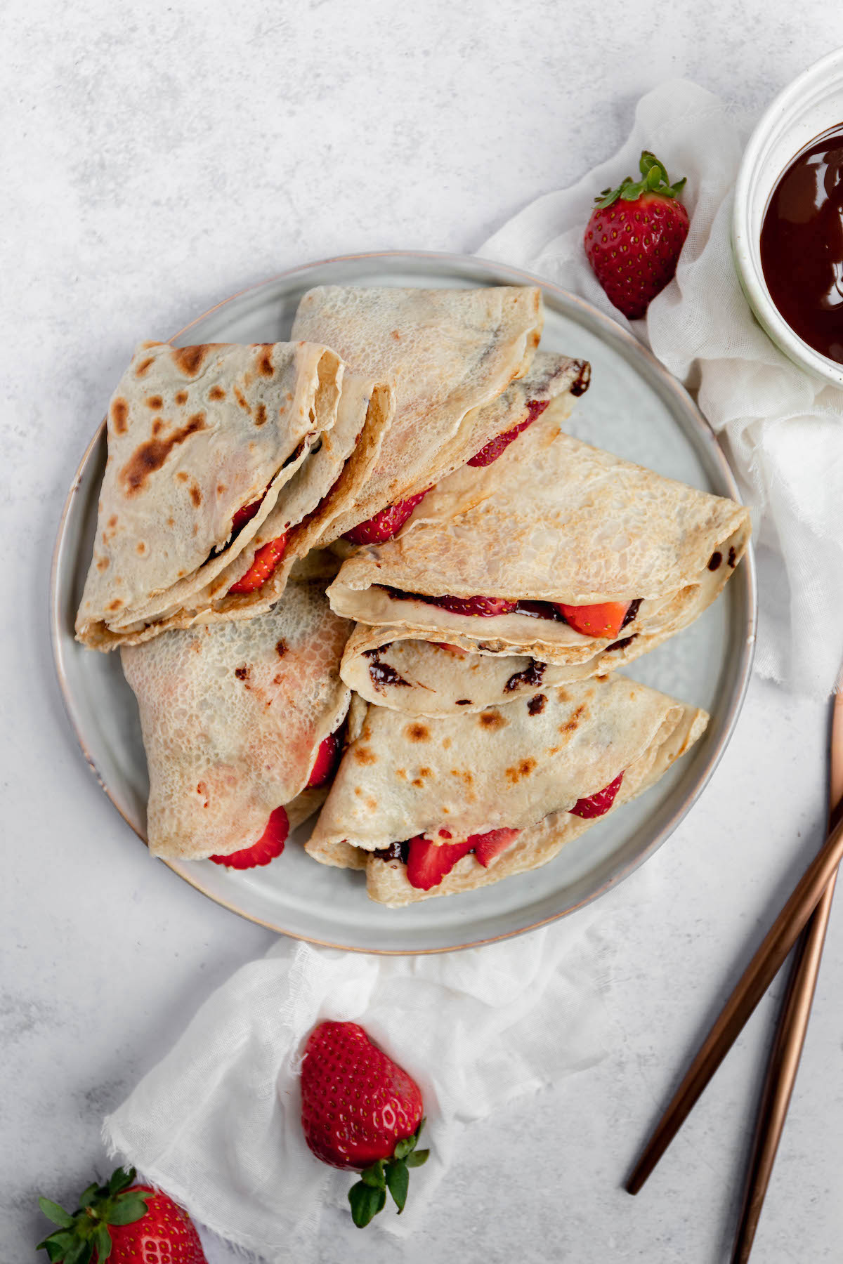 3-Ingredient Vegan Crepes