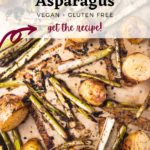 Balsamic Roasted Potatoes with Asparagus