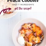 Vegan Peach Cobbler
