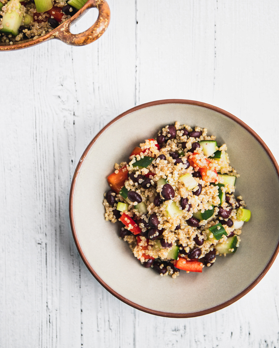 Quinoa Salad with Black Beans