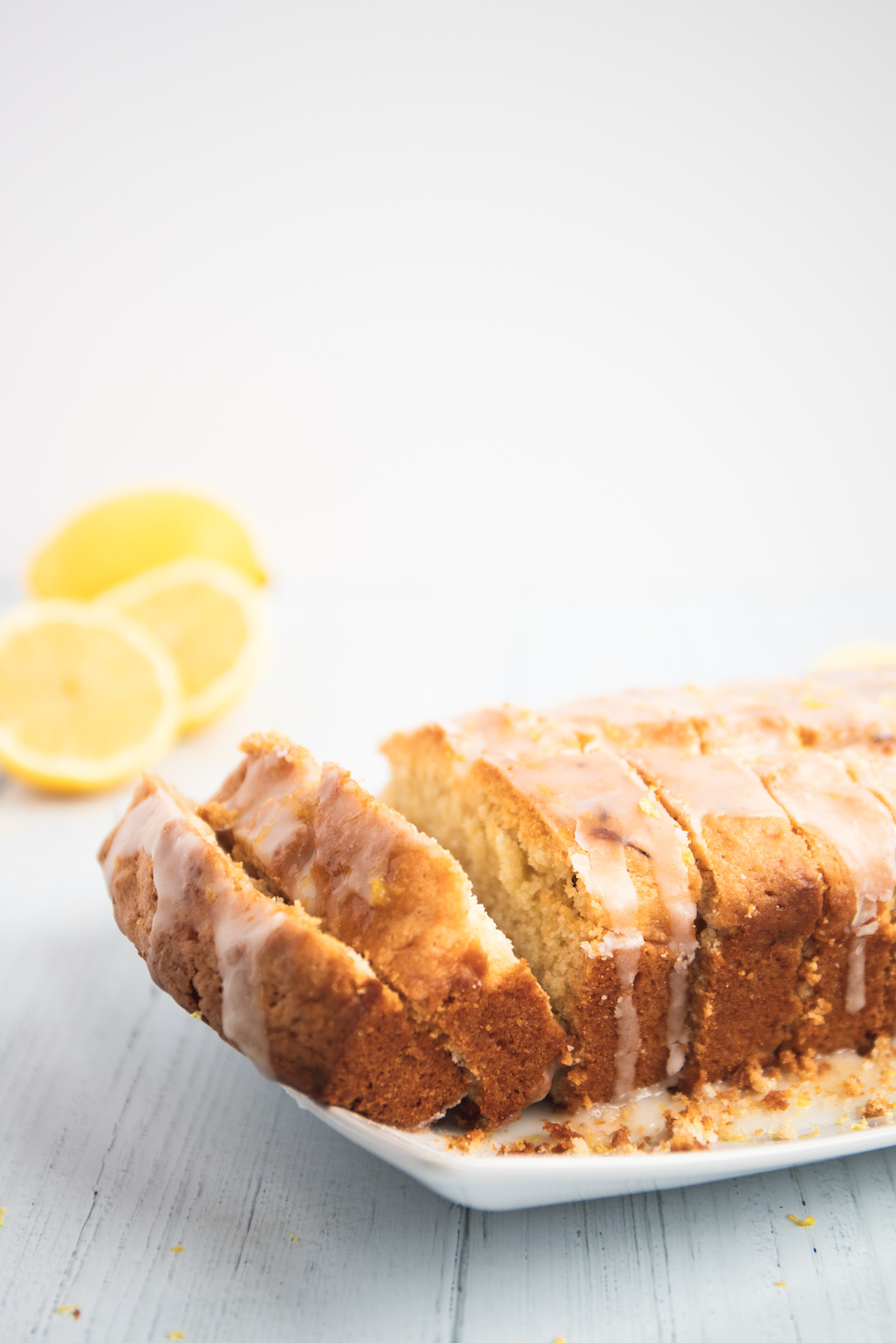 Vegan Lemon Drizzle Cake