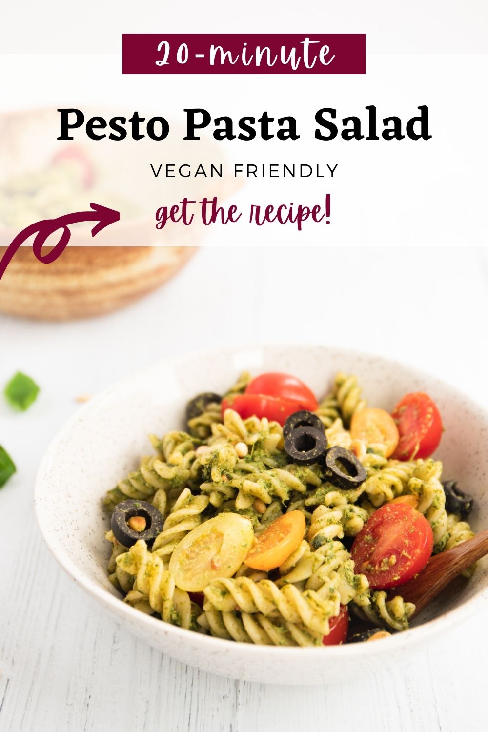 Healthy Pesto Pasta Salad