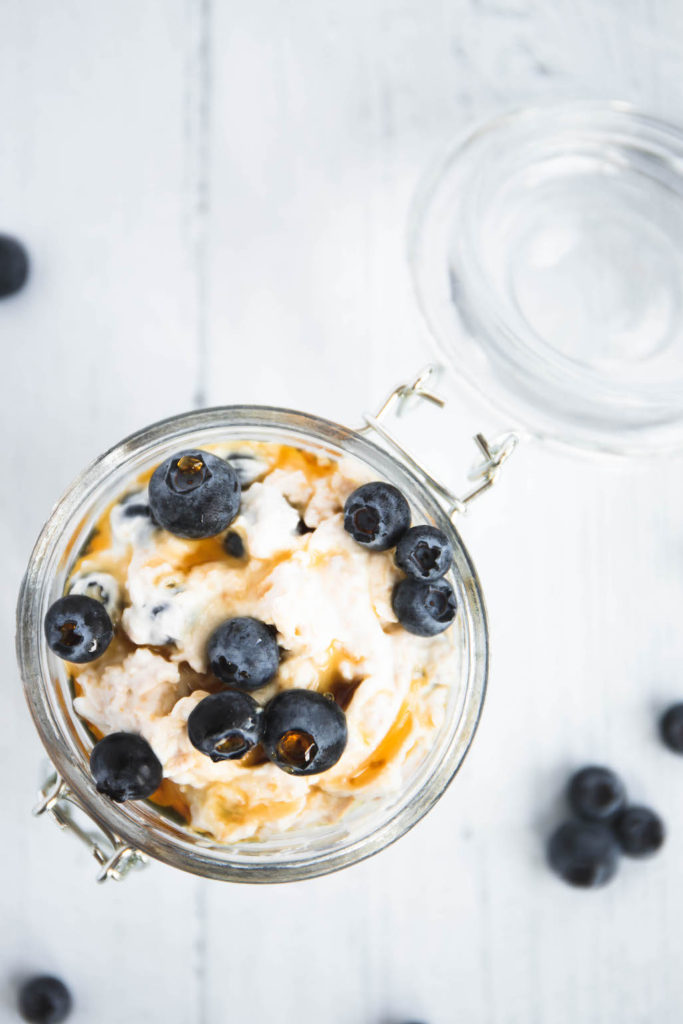 blueberry overnight oats