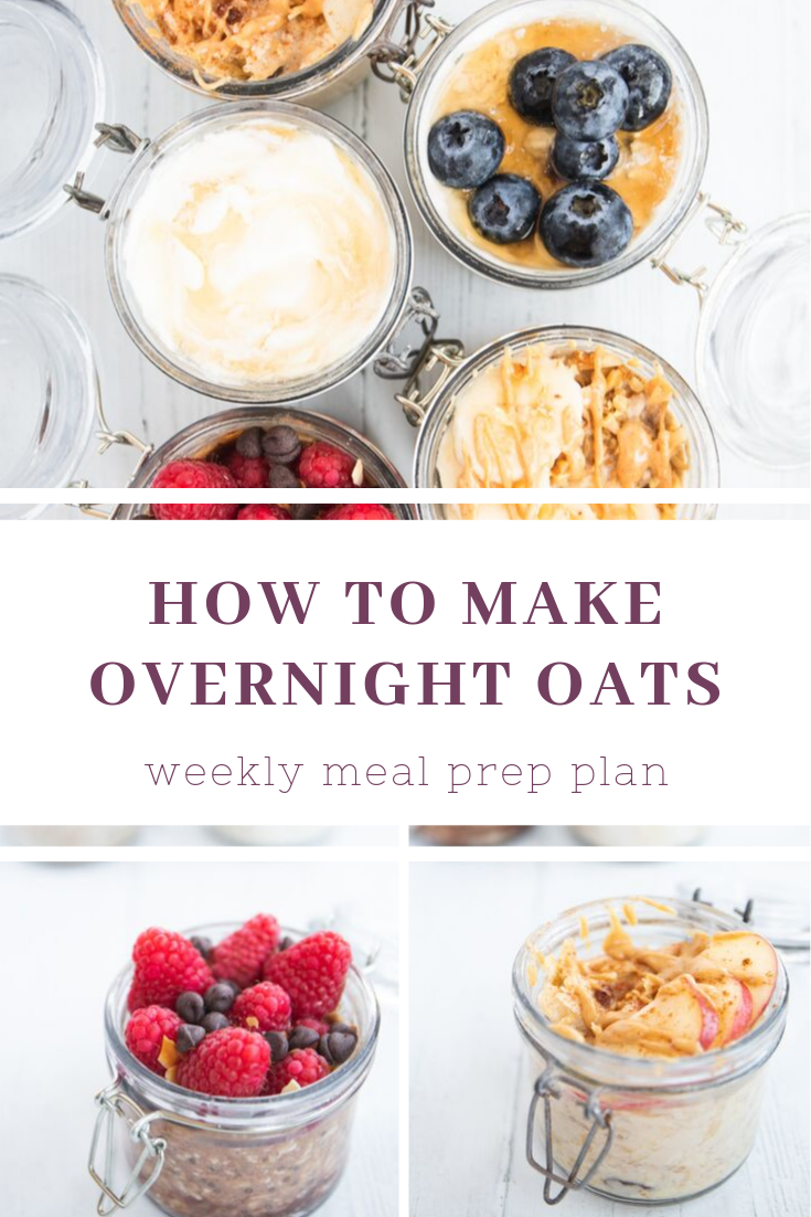 Overnight Oats 5 Ways