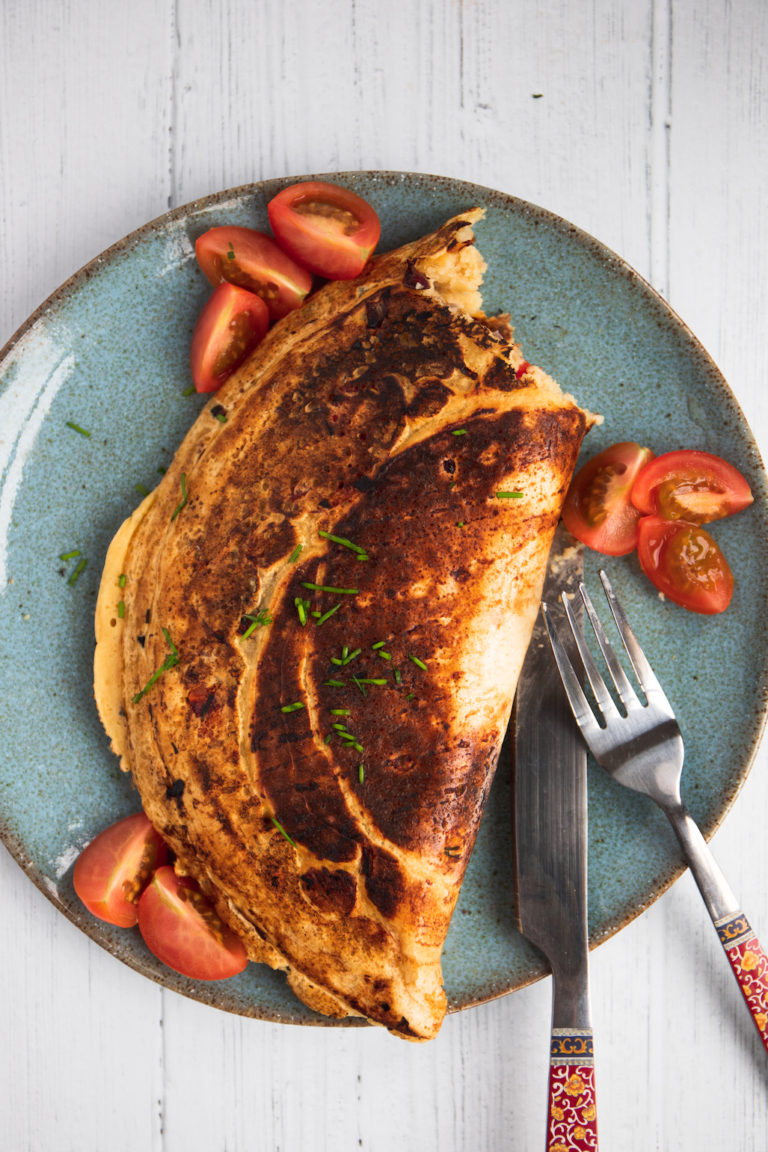 Vegan Chickpea Omelette