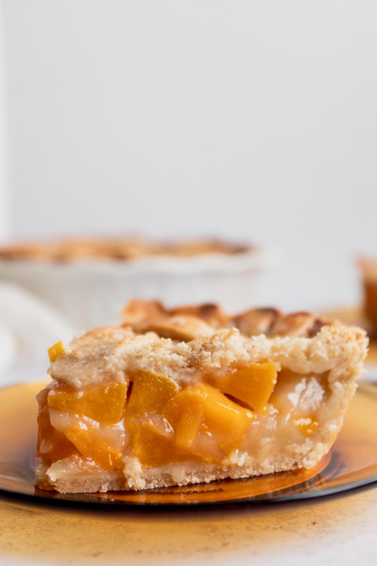 Easy Peach Pie with Canned Peaches - Spoonful of Kindness