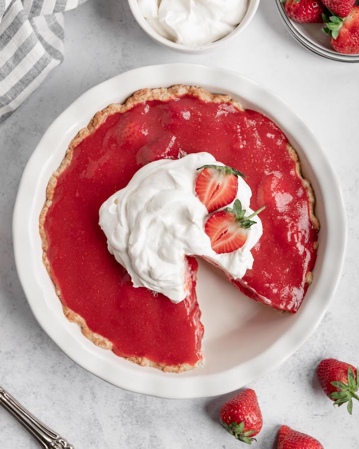 Vegan Strawberry Pie