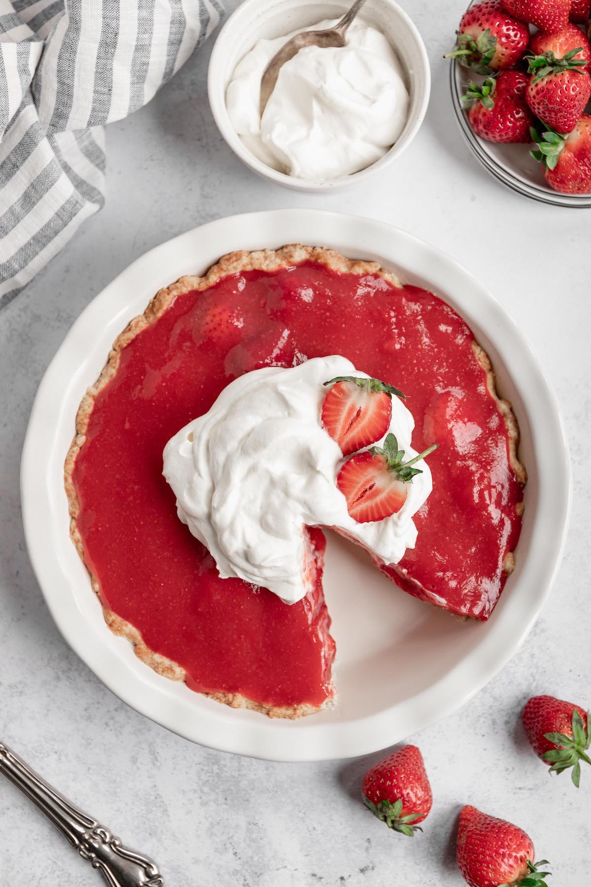 Vegan Strawberry Pie