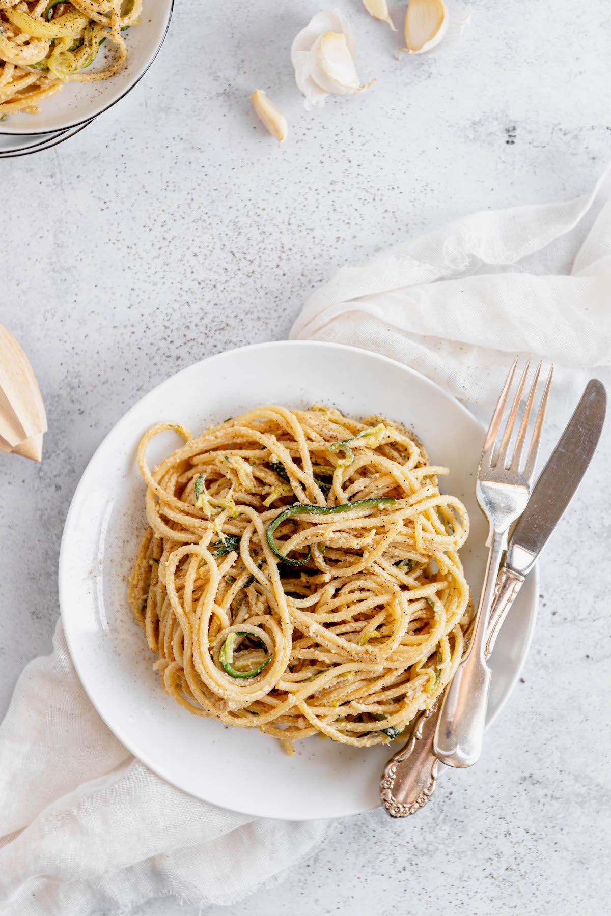 Vegan Spaghetti Carbonara