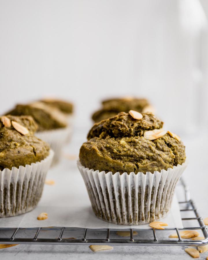 Vegan Matcha Muffins