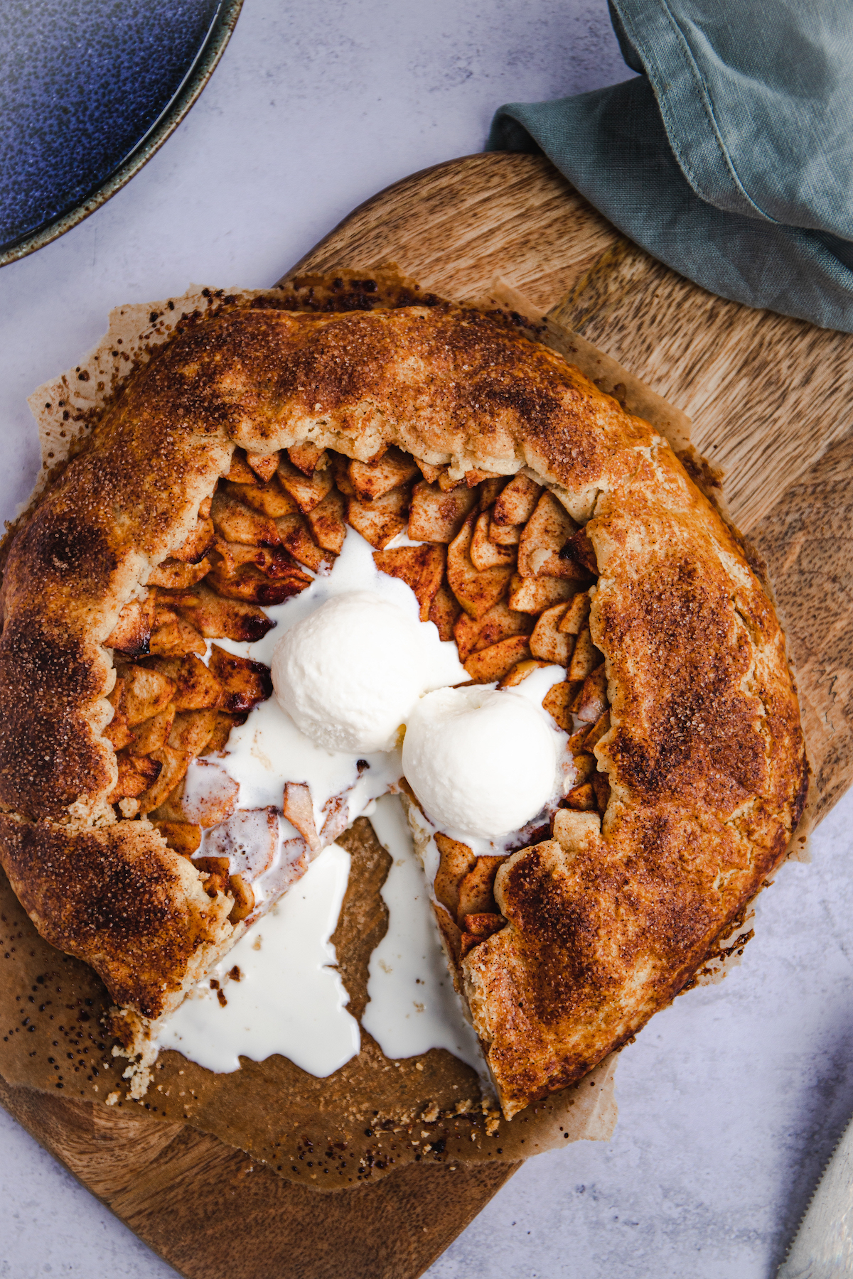 Vegan Apple Galette