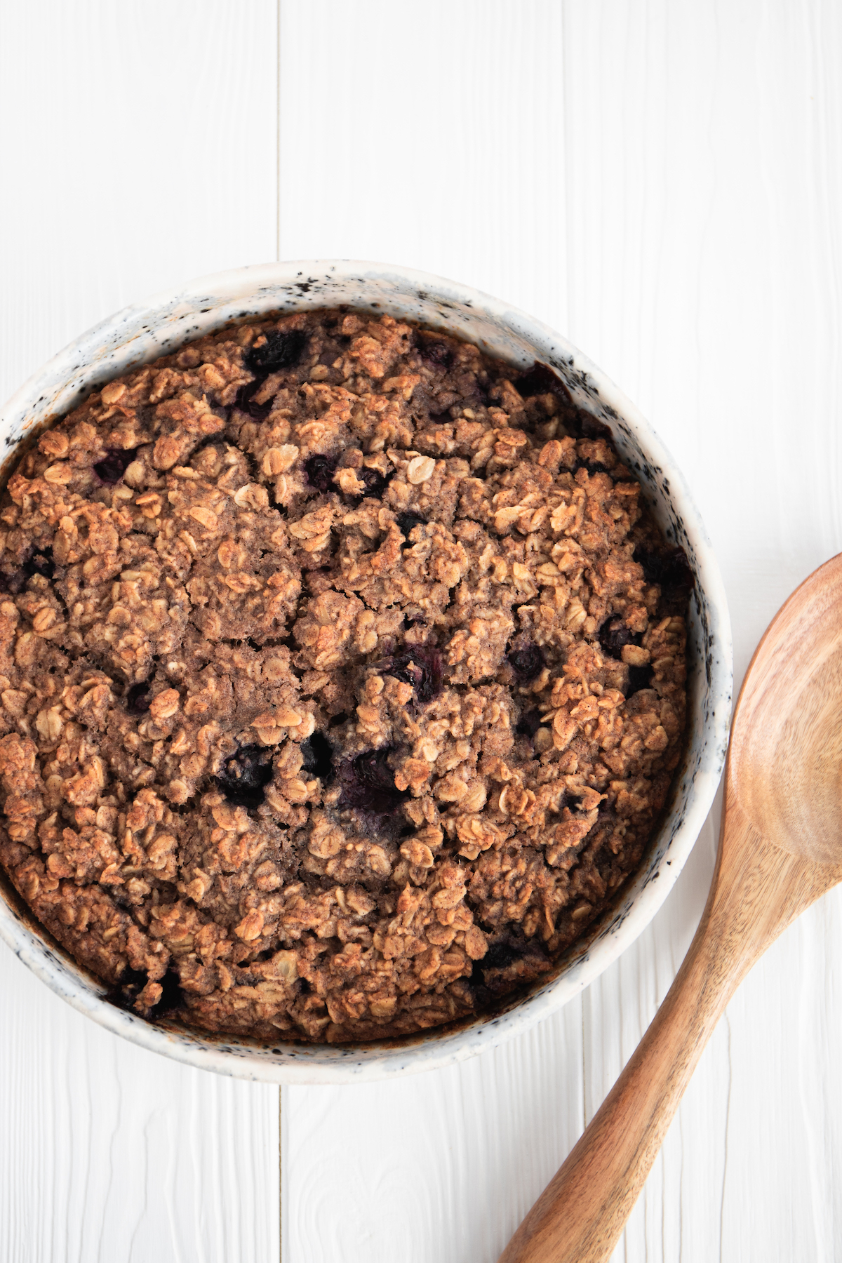 One-Bowl Vegan Baked Oatmeal