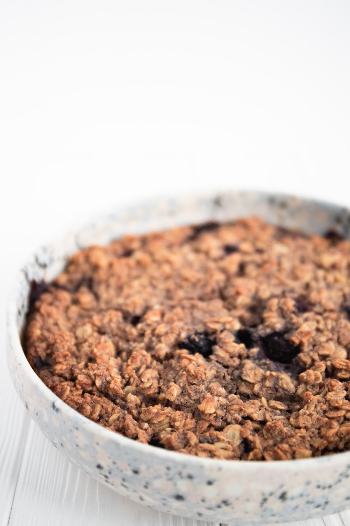 One-Bowl Vegan Baked Oatmeal