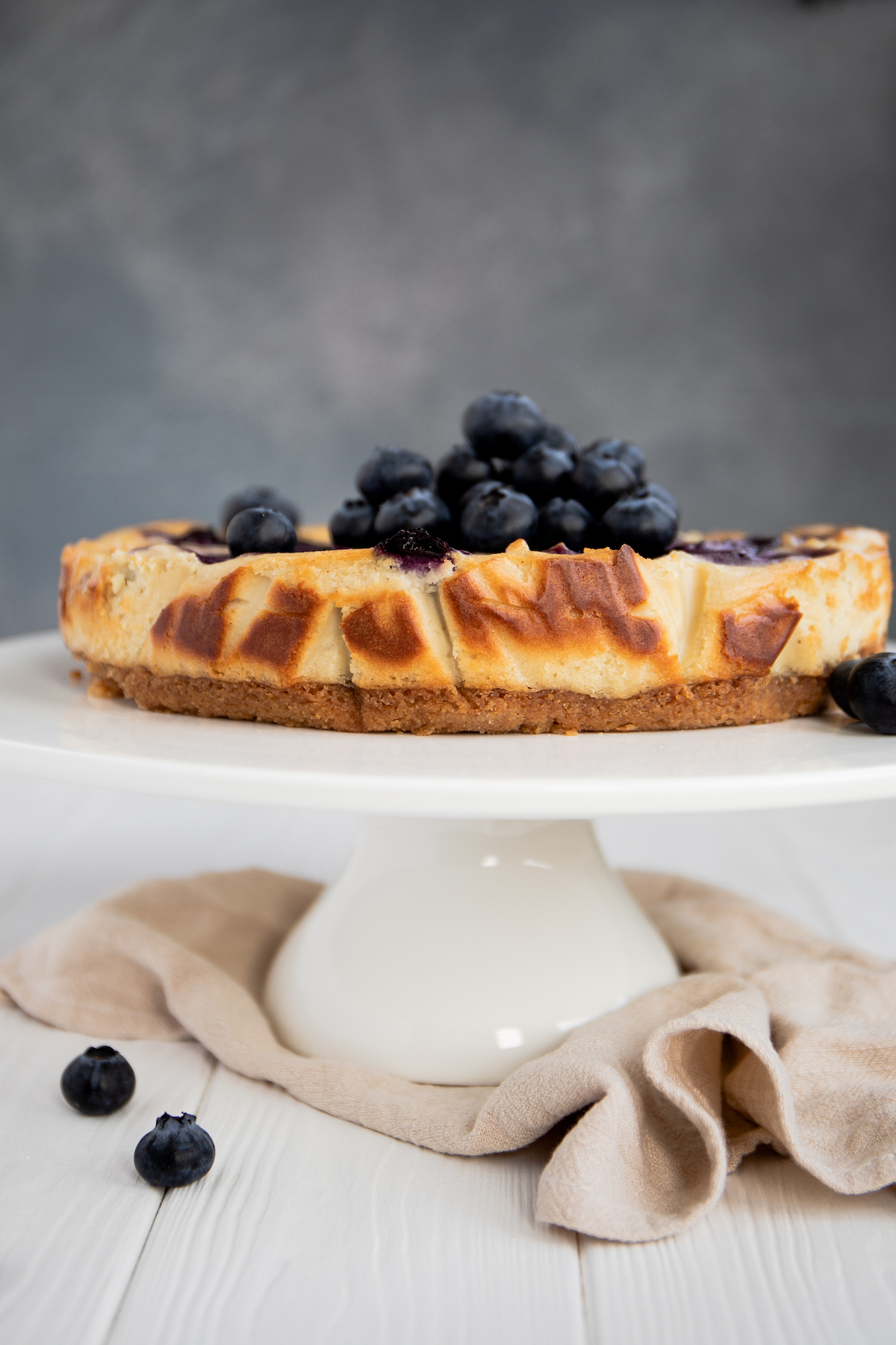 Vegan Blueberry Cheesecake