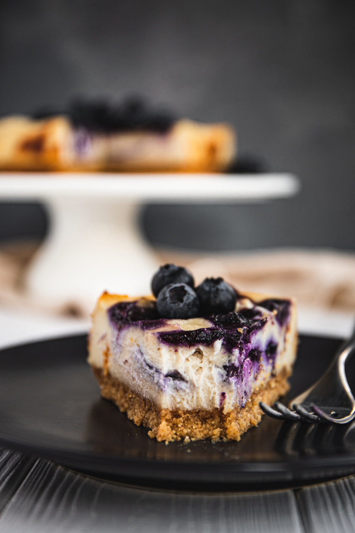 Vegan Blueberry Cheesecake