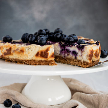 Vegan Blueberry Cheesecake