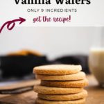 Vegan Vanilla Wafers