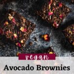 Vegan Chocolate Avocado Brownies