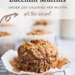 Healthy Zucchini Muffins