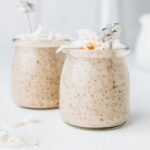 Overnight Steel Cut Oats with Coconut