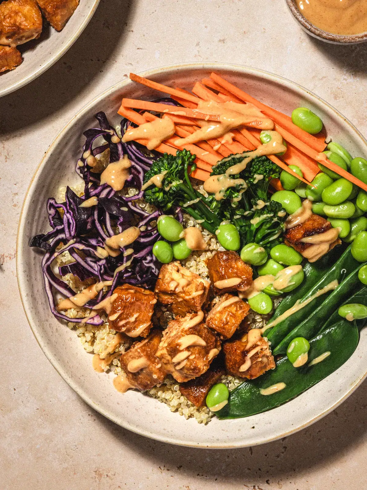 High-Protein Tempeh Buddha Bowl