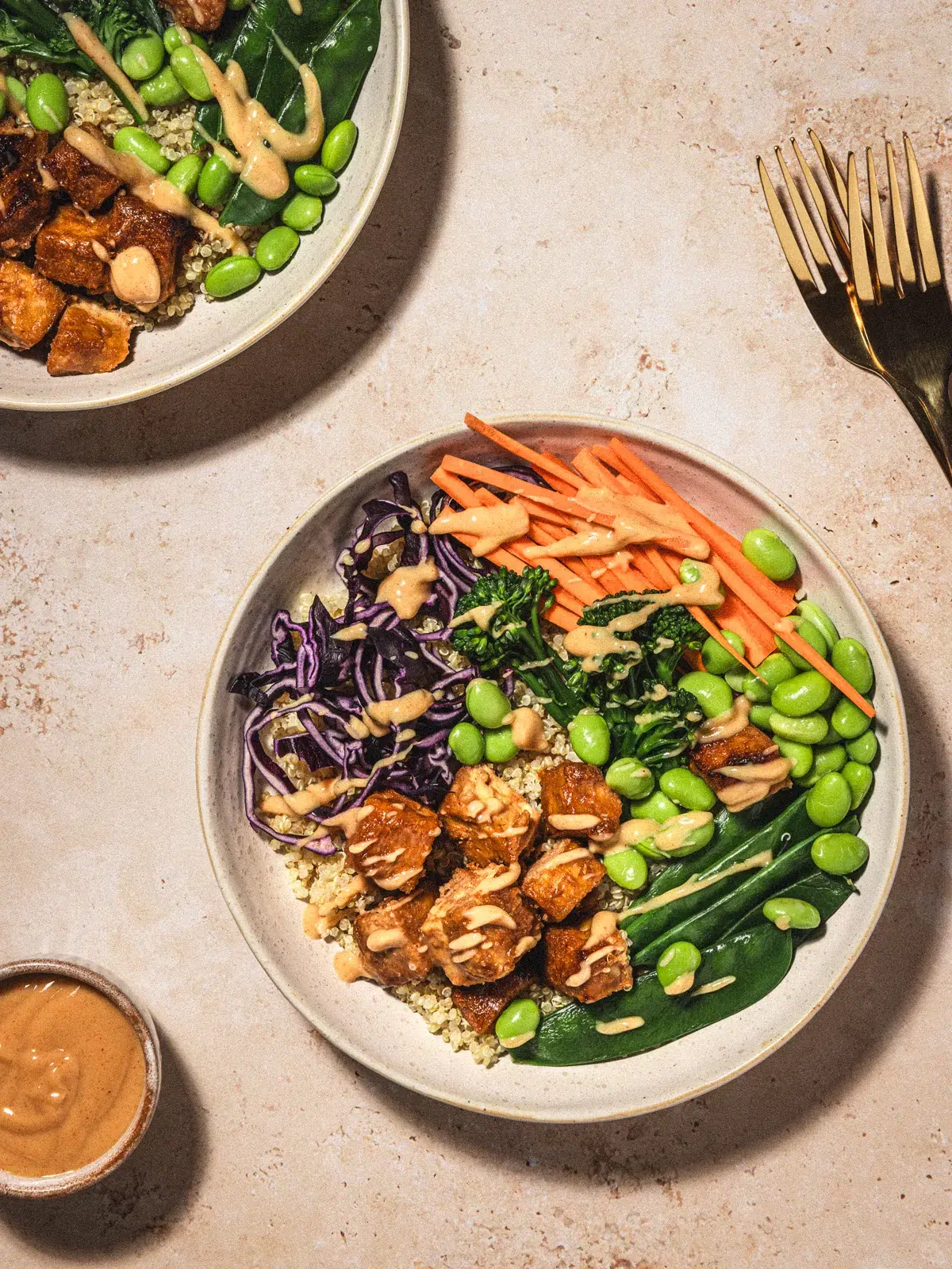 High-Protein Tempeh Buddha Bowl