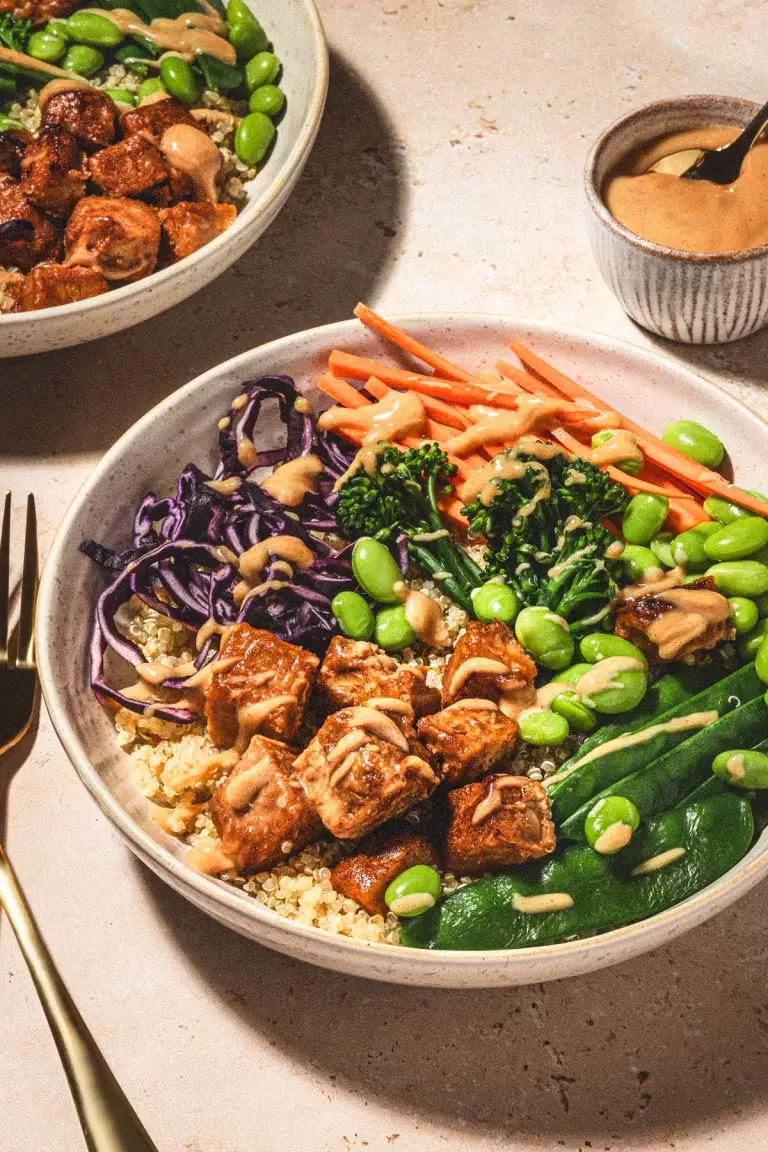 High-Protein Tempeh Buddha Bowl