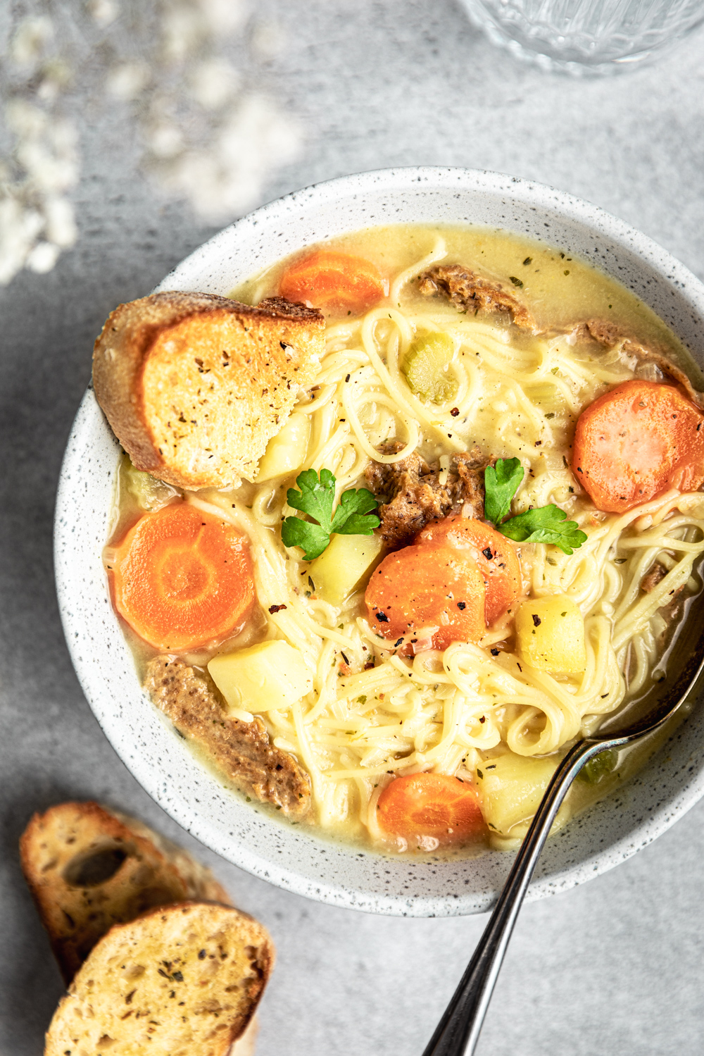 Vegan Chicken Soup