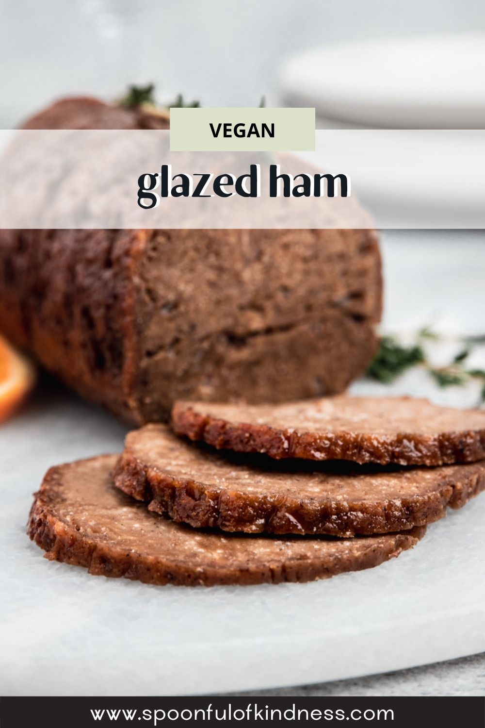 Vegan Glazed Ham