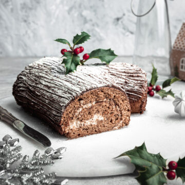 Vegan Yule Log