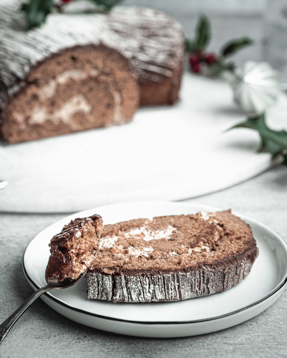 Vegan Yule Log