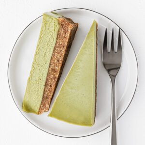 No-Bake Matcha Cheesecake