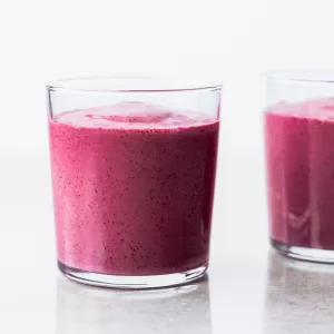 Blueberry Yogurt Smoothie - Spoonful of Kindness