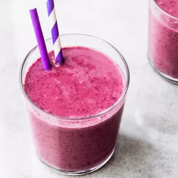 Blueberry Yogurt Smoothie