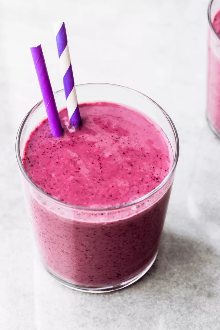 Blueberry Yogurt Smoothie